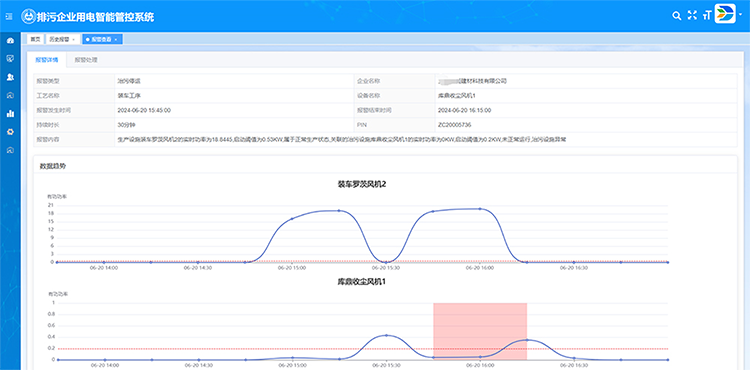 达斯特环保用电监测系统报警.png